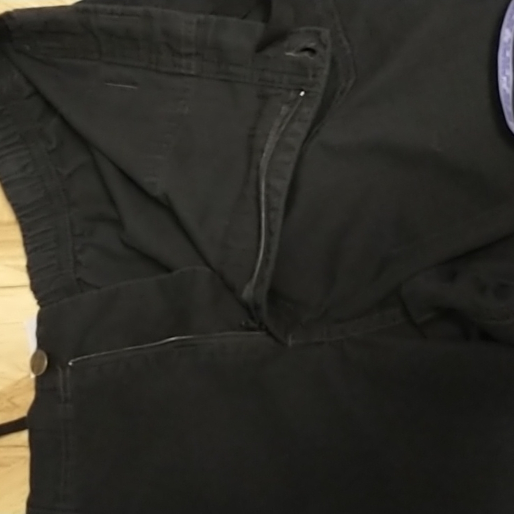 Carhartt Drawstring Cargo Pocket Pants Large Black - Picture 10 of 14